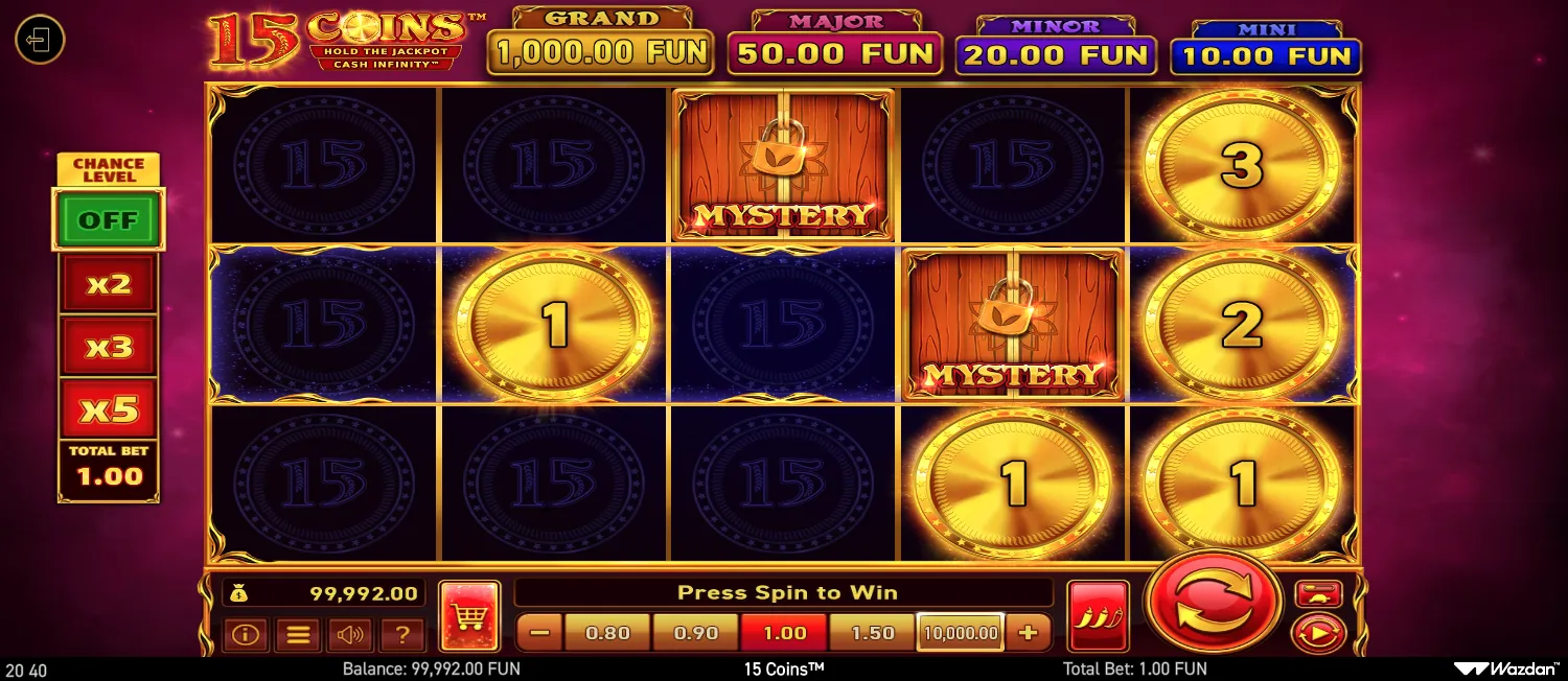 15 Coins screenshot 1