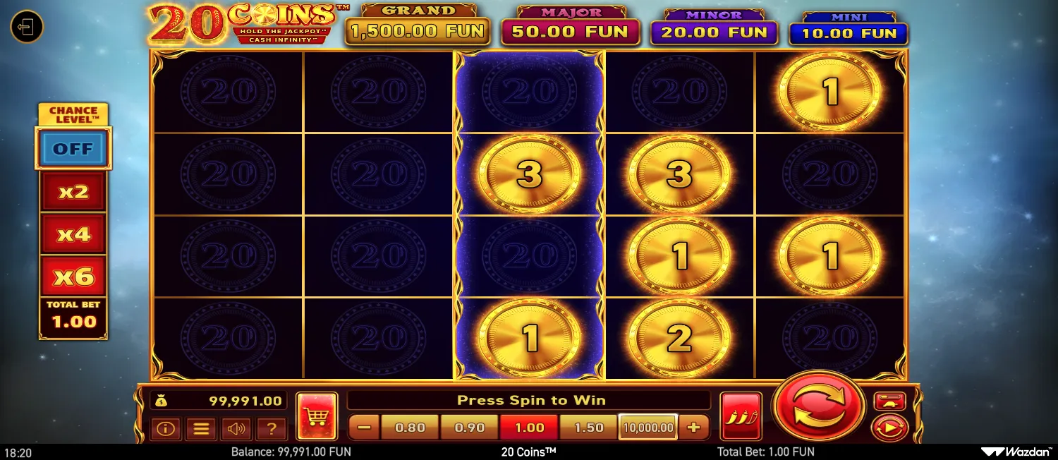 20 Coins screenshot 2