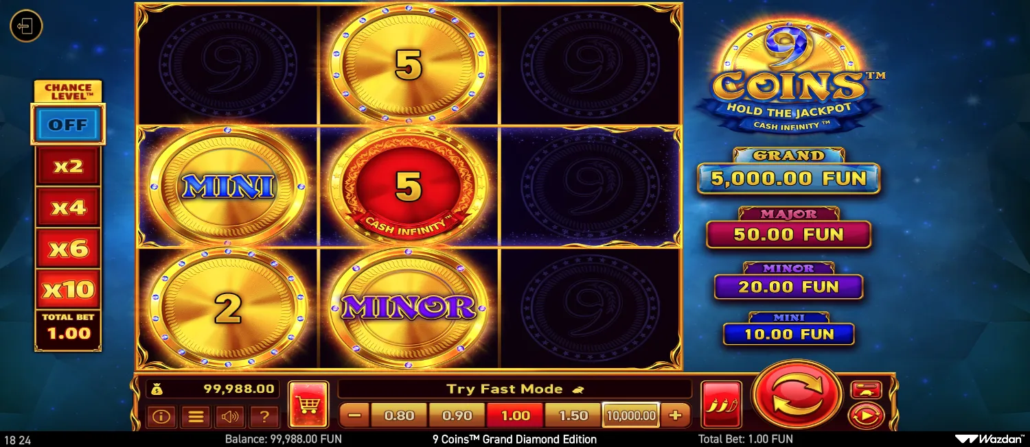 9 Coins Grand Diamond Edition screenshot 5