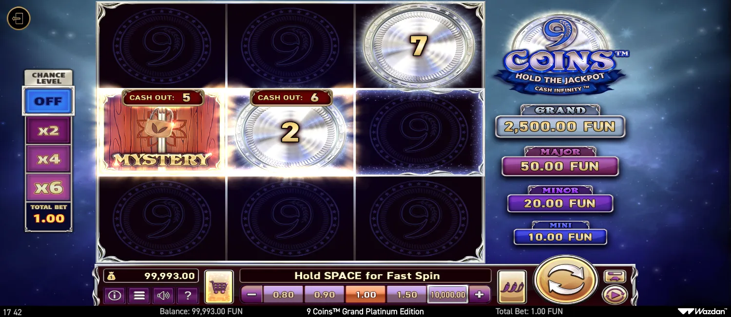 9 Coins Grand Platinum Edition screenshot 3