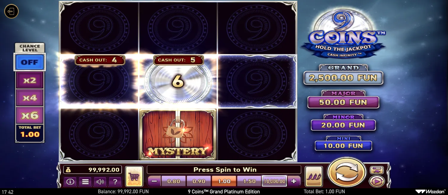 9 Coins Grand Platinum Edition screenshot 4