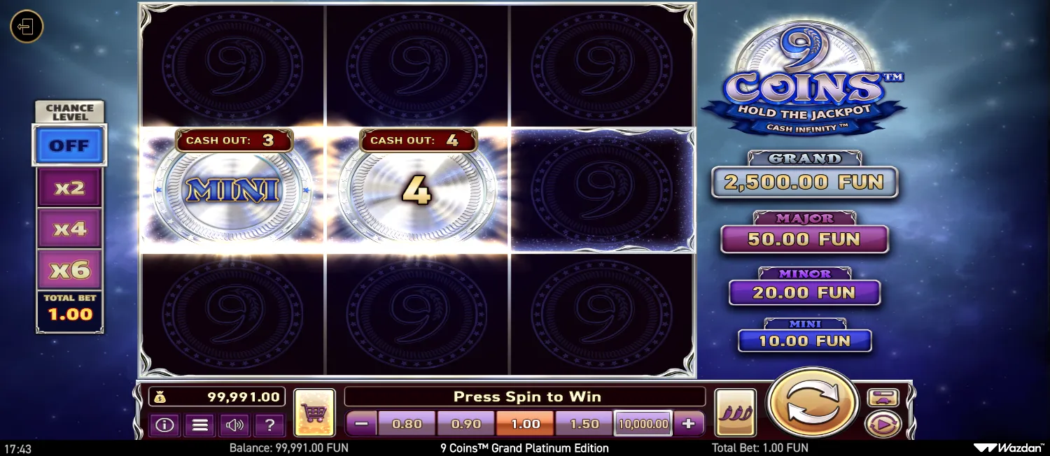 9 Coins Grand Platinum Edition screenshot 5