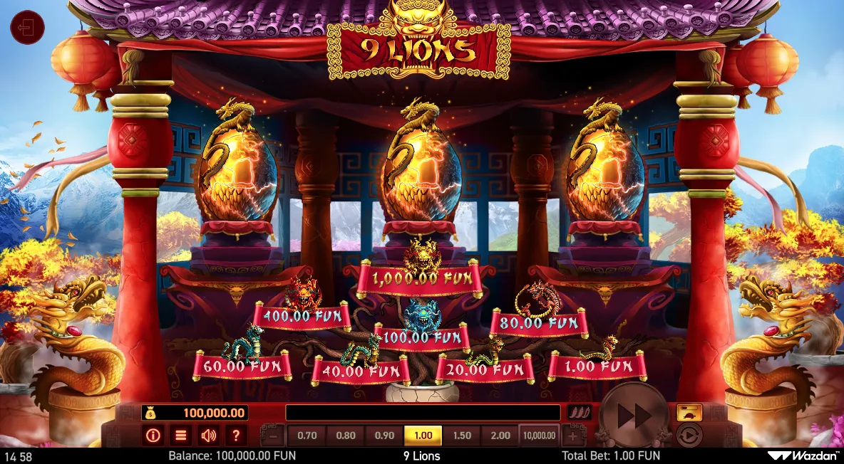 9 Lions screenshot 4