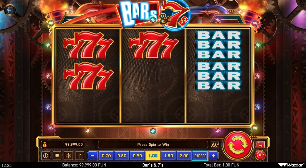 BARs and 7s screenshot 1