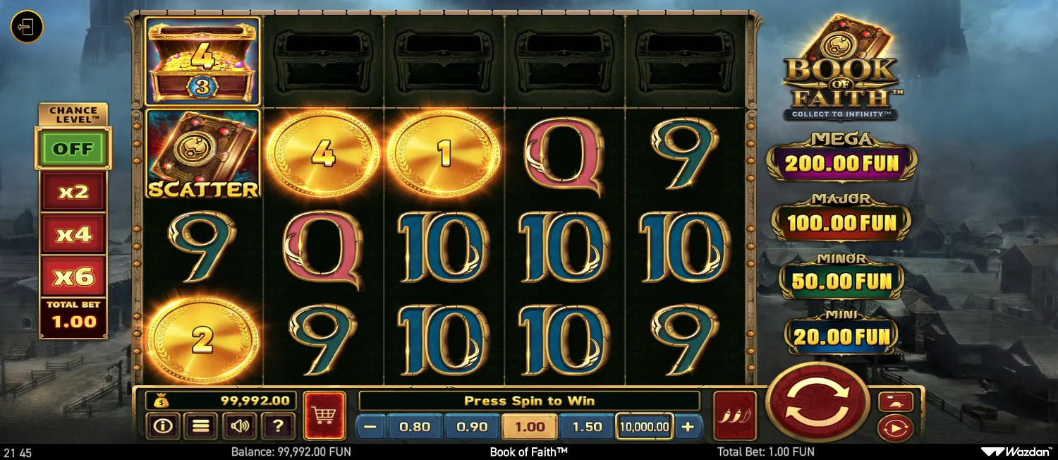Book of Faith slot game