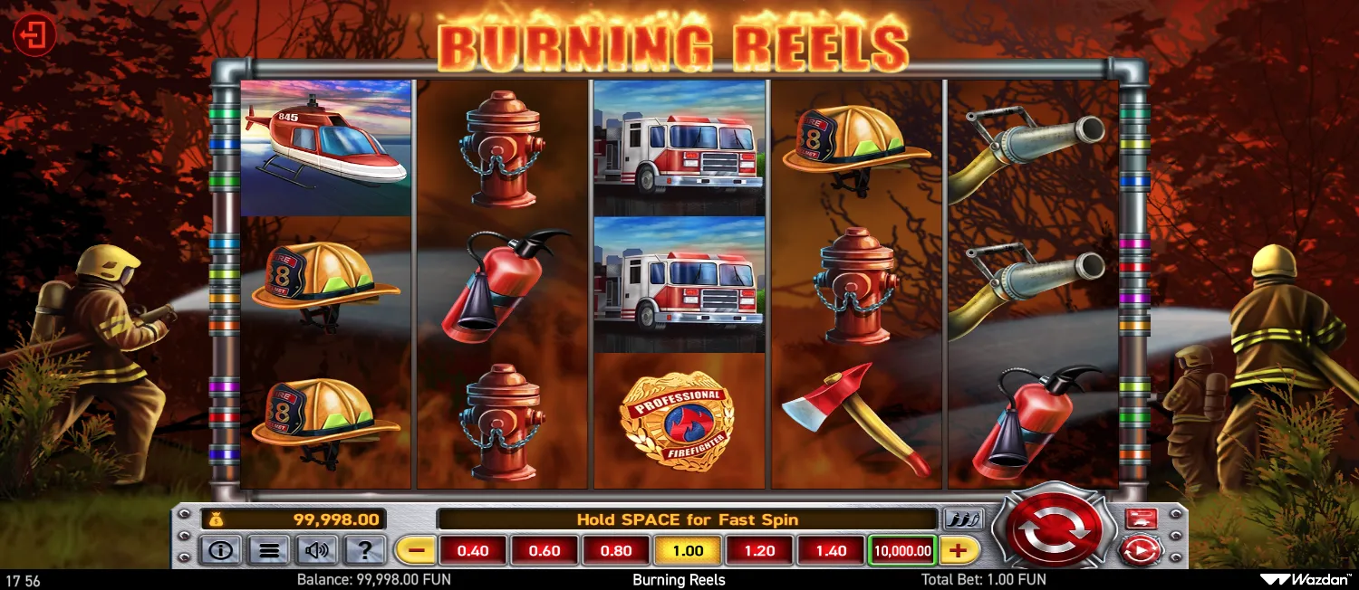 Burning Reels screenshot 2