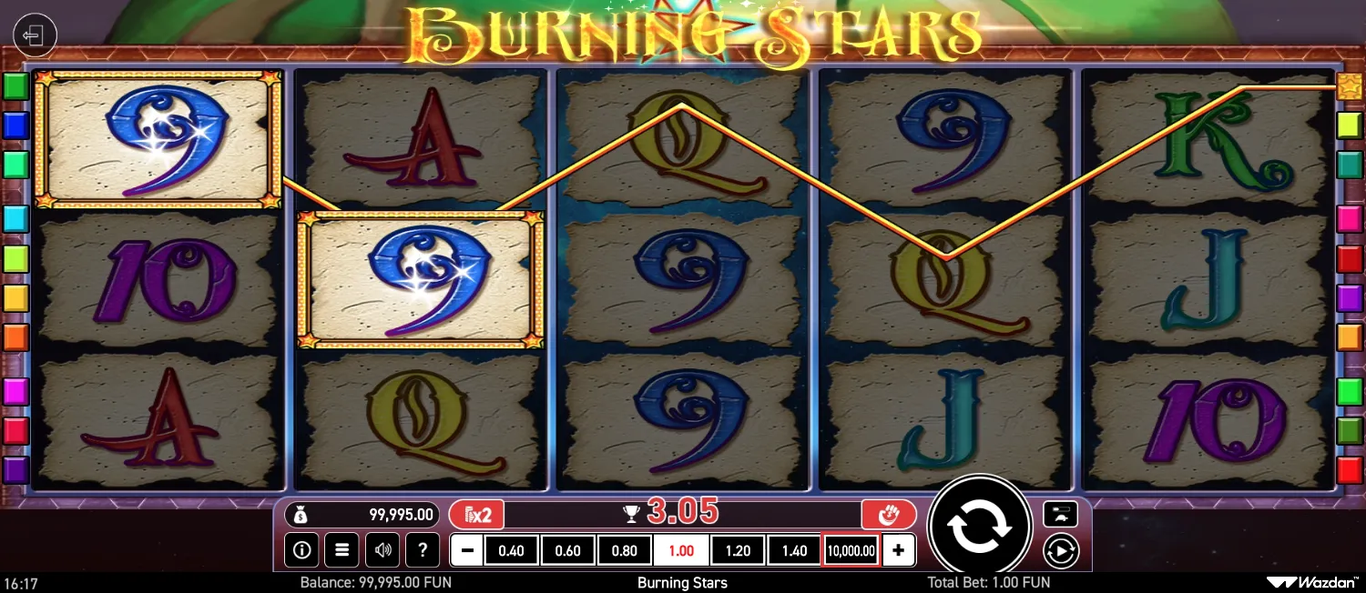 Burning Stars screenshot 3