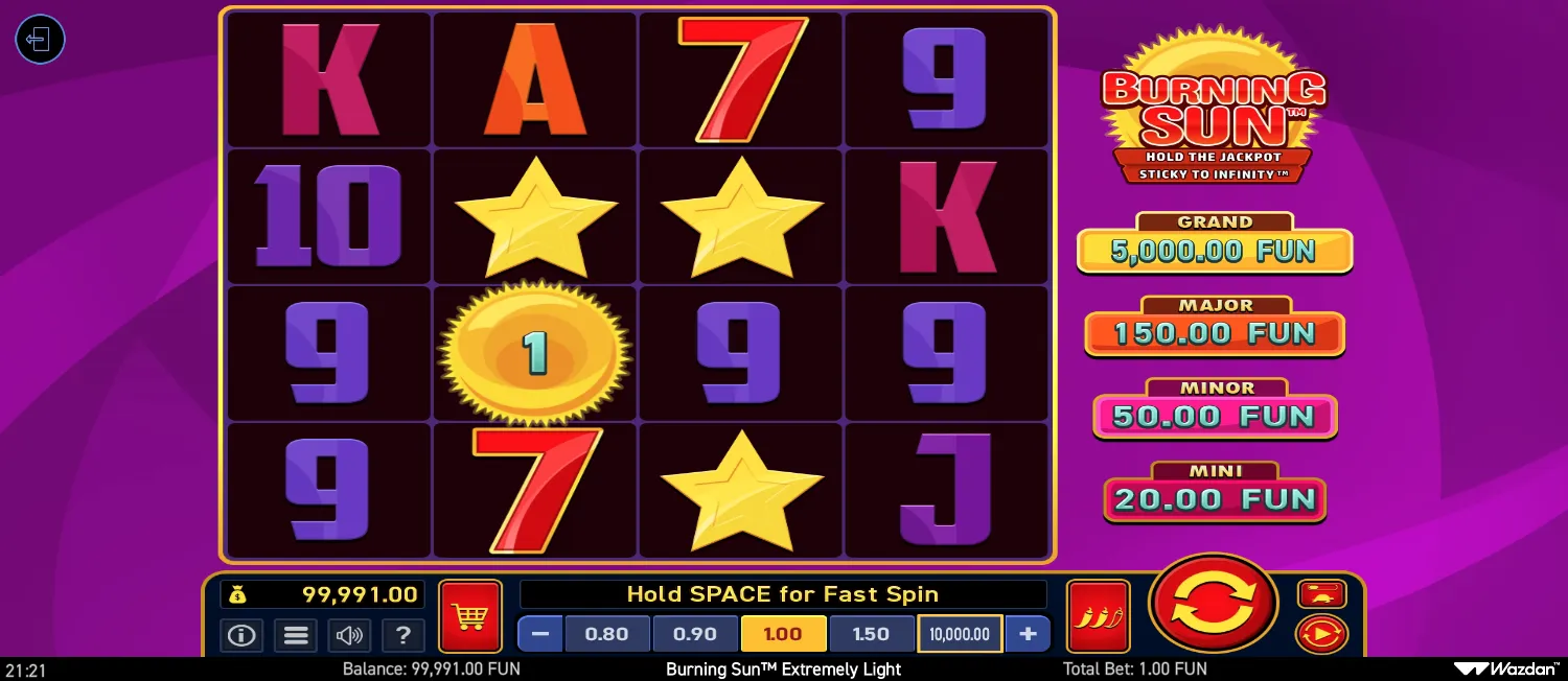 Burning Sun Extremely Light screenshot 2