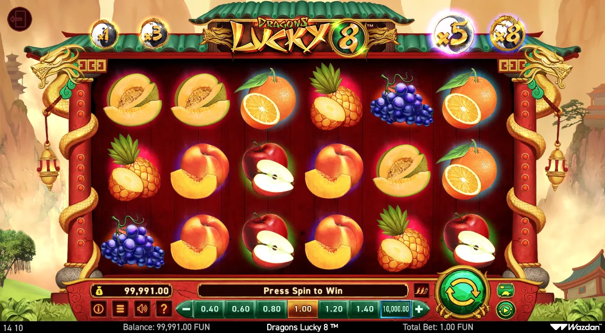 Dragons Lucky 8 screenshot 2