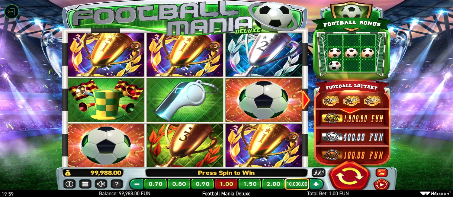 Football Mania Deluxe gameplay screenshot