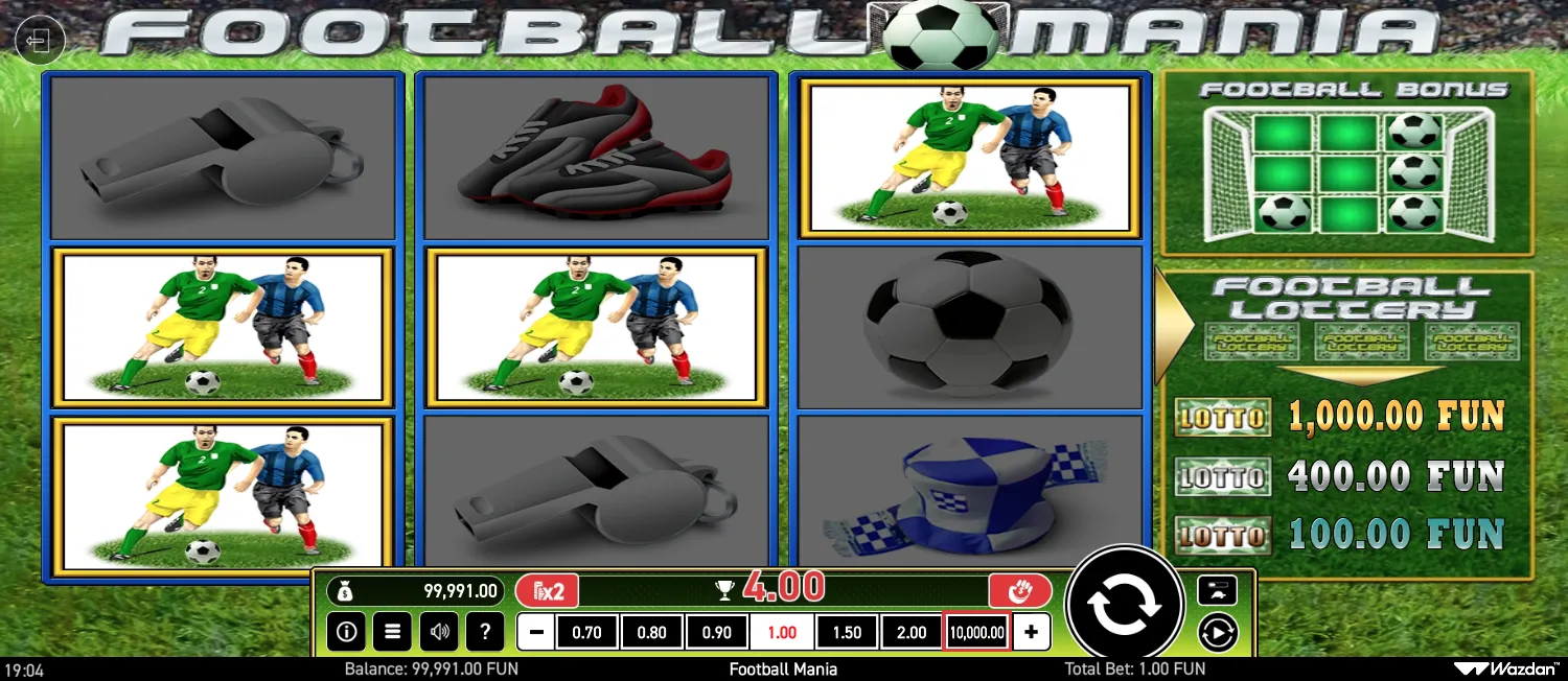 Football Mania slot game