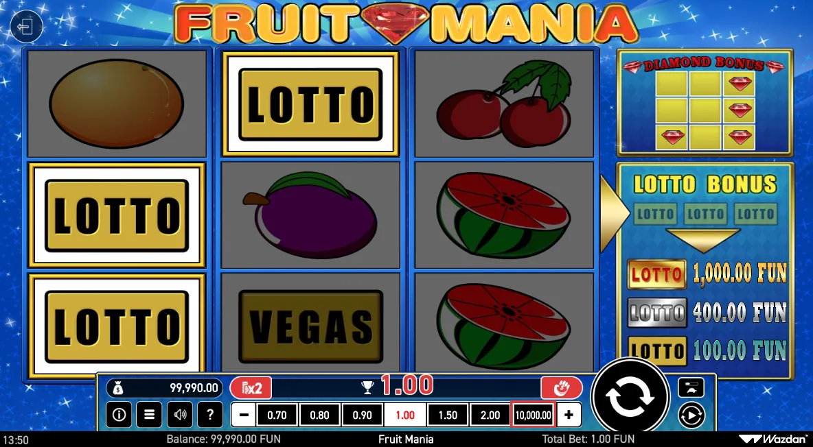 Fruit Mania gameplay screenshot