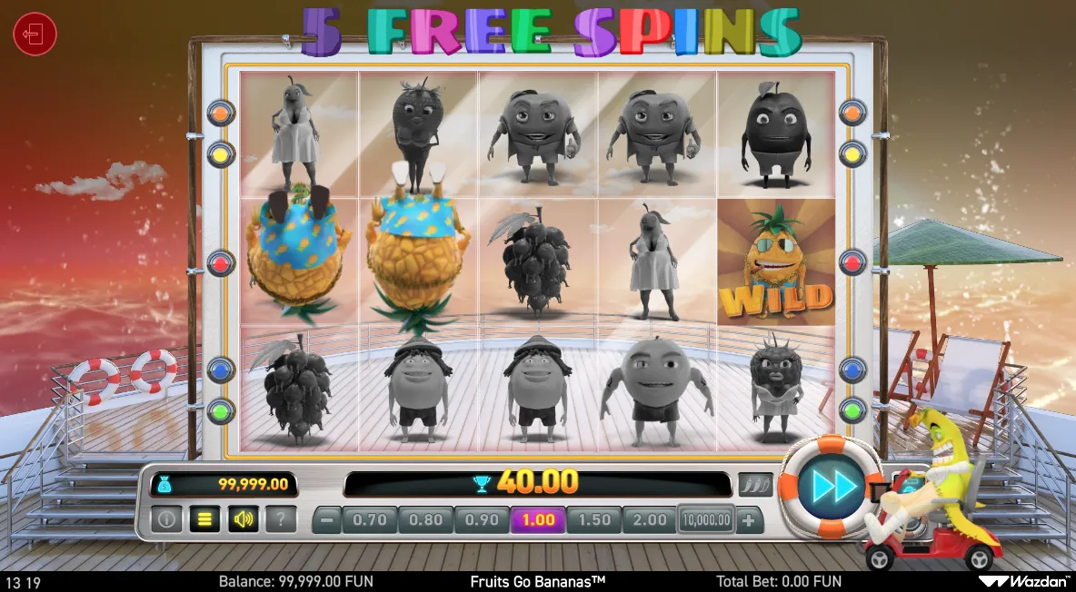 Fruits Go Bananas screenshot 2