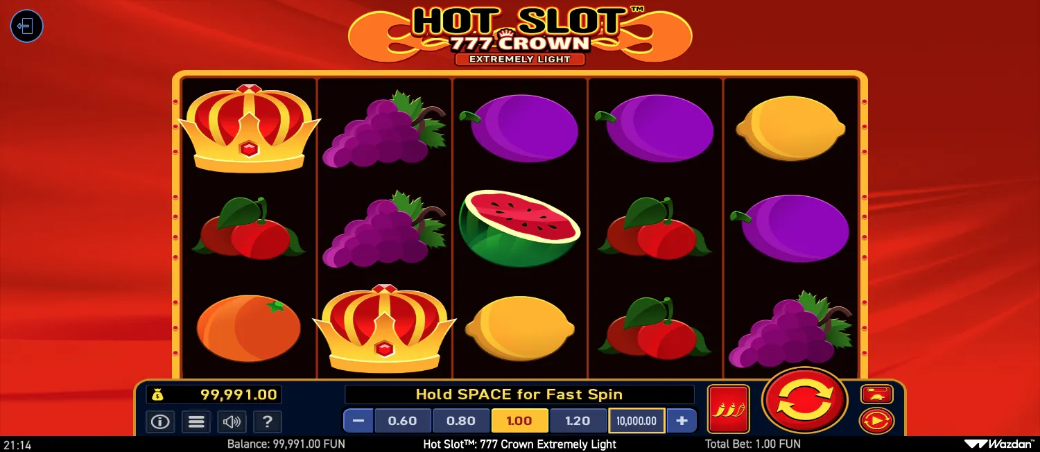 Hot Slot: 777 Coins Extremely Light screenshot 2