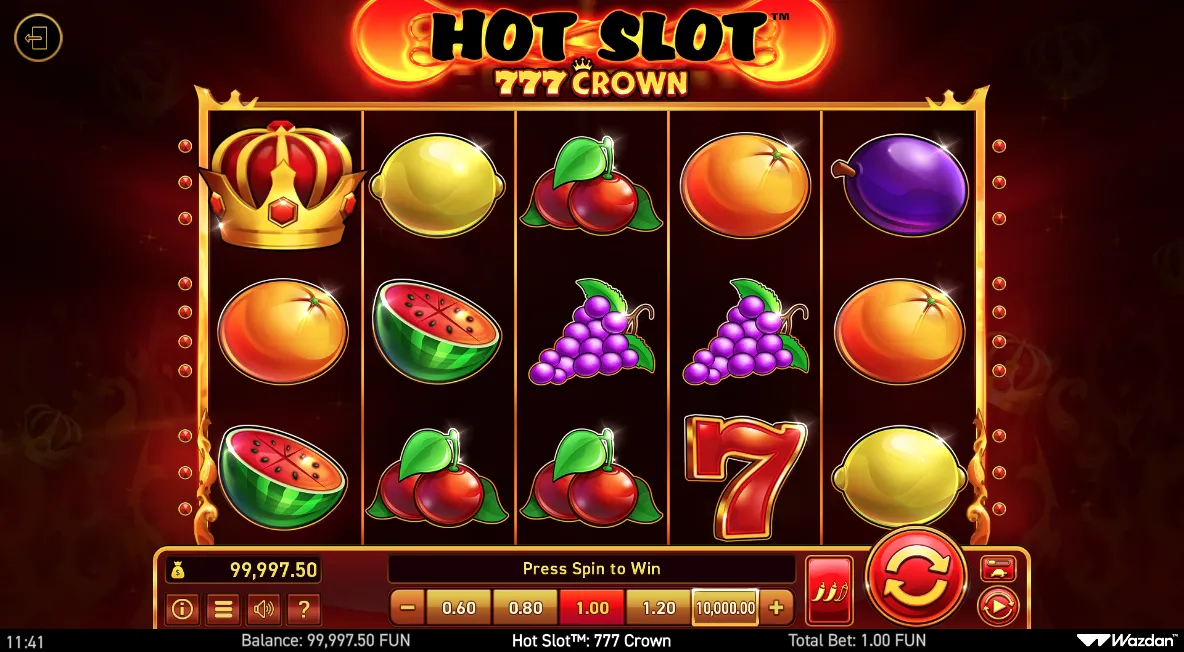 Hot Slot 777 Crown screenshot 2