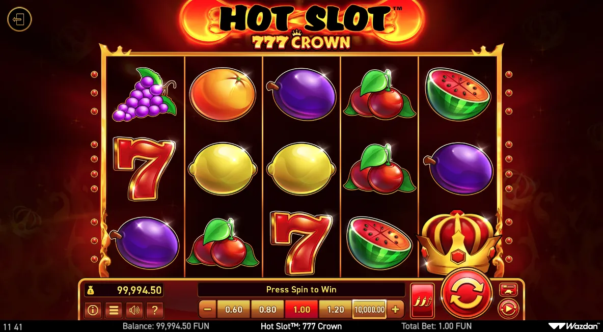Hot Slot 777 Crown screenshot 5
