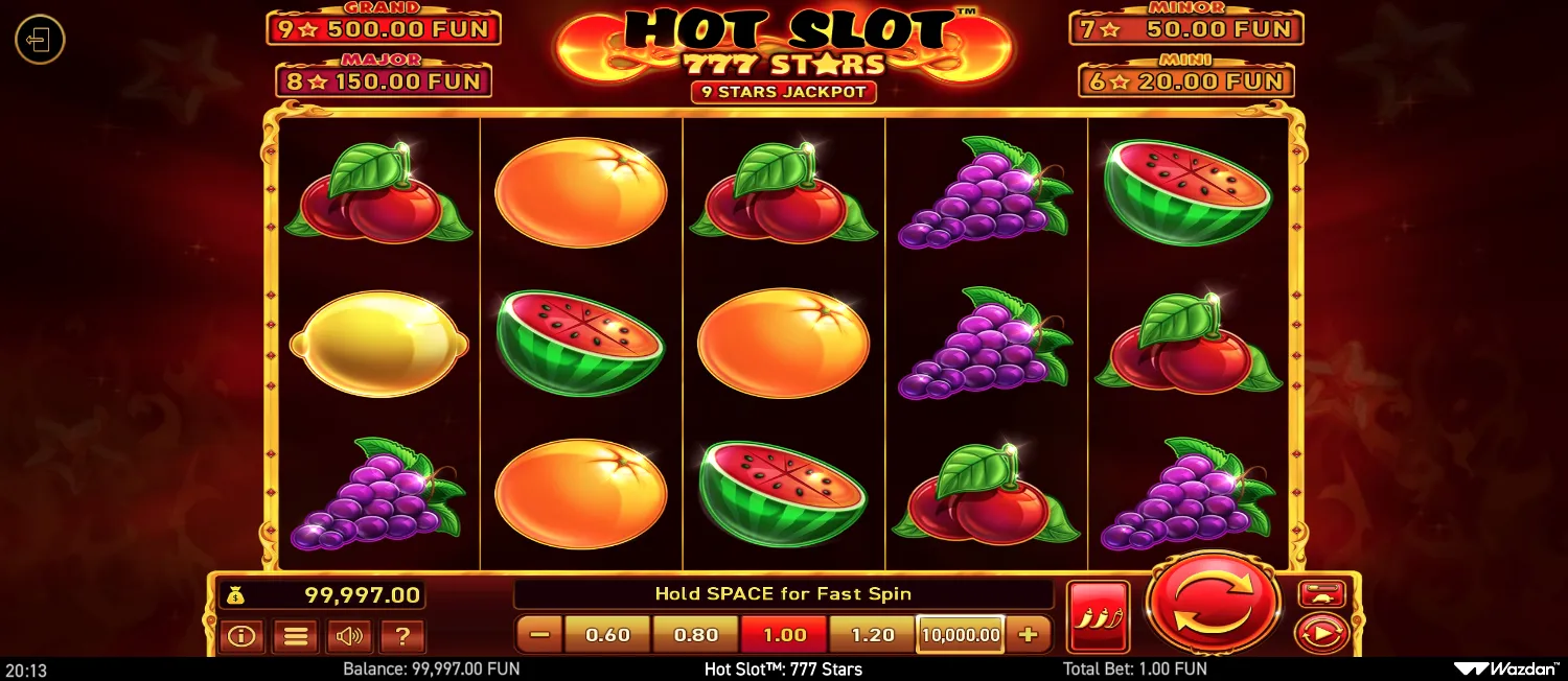 Hot Slot: 777 Stars screenshot 1