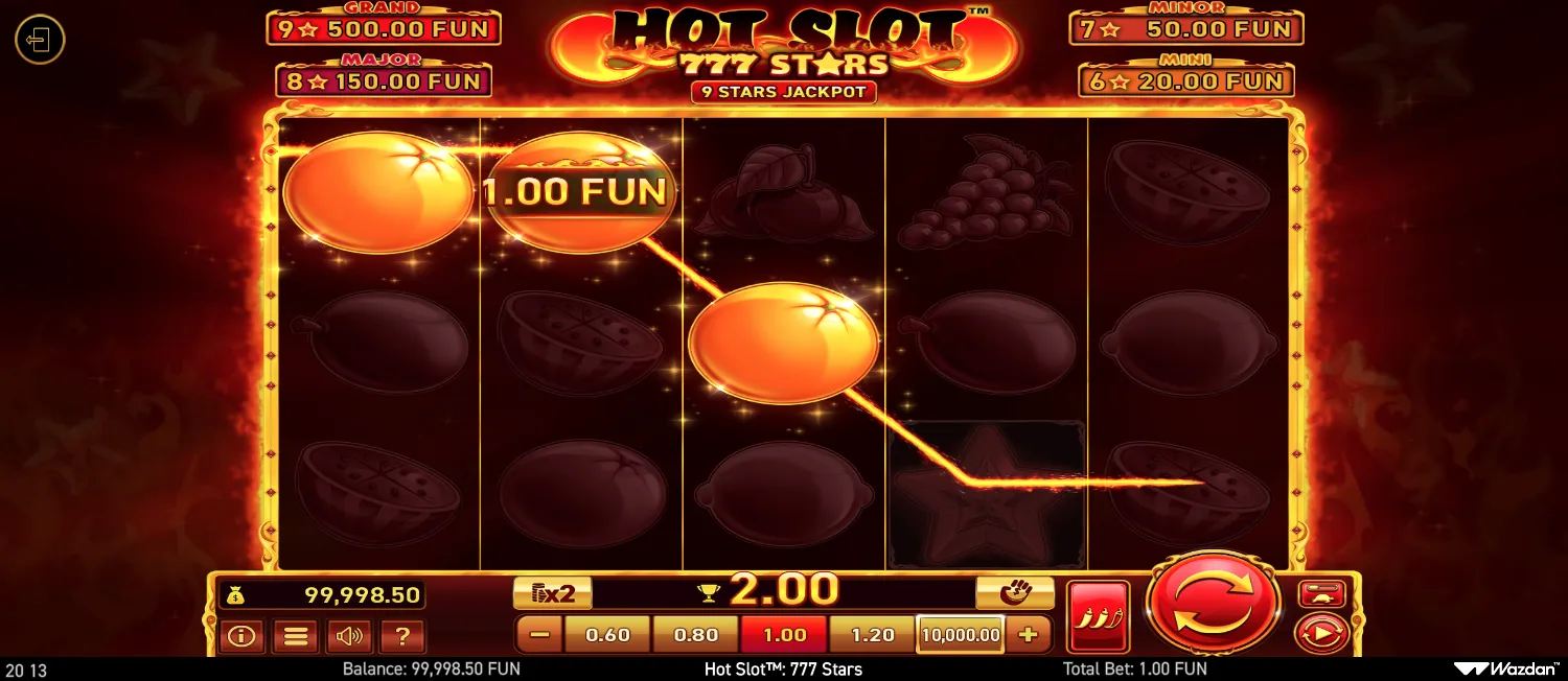 Hot Slot: 777 Stars screenshot 3