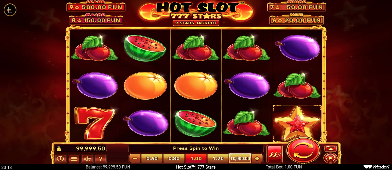 Hot Slot: 777 Stars screenshot 4