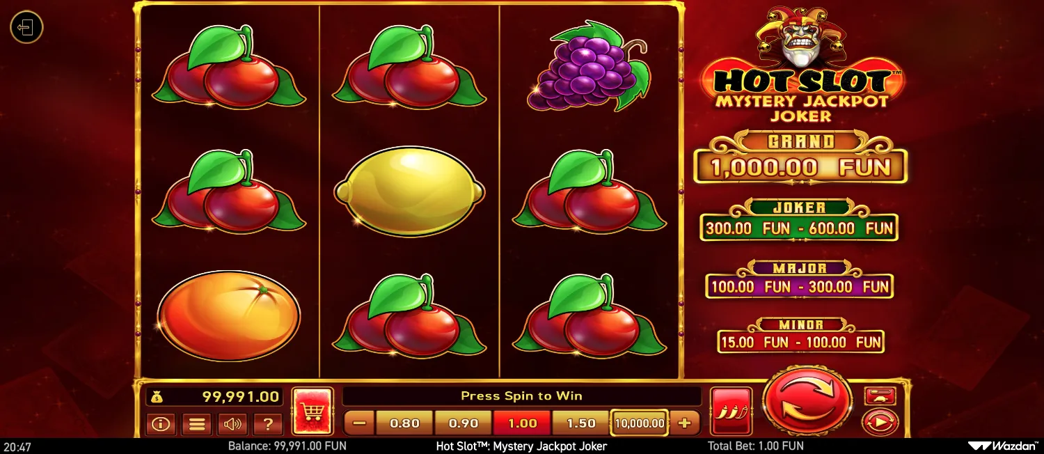 Hot Slot: Mystery Jackpot Joker screenshot 3