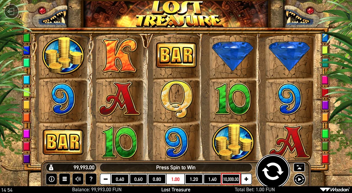 Lost Treasure screenshot 1