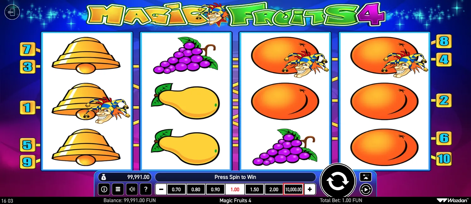 Magic Fruits 4 screenshot 1