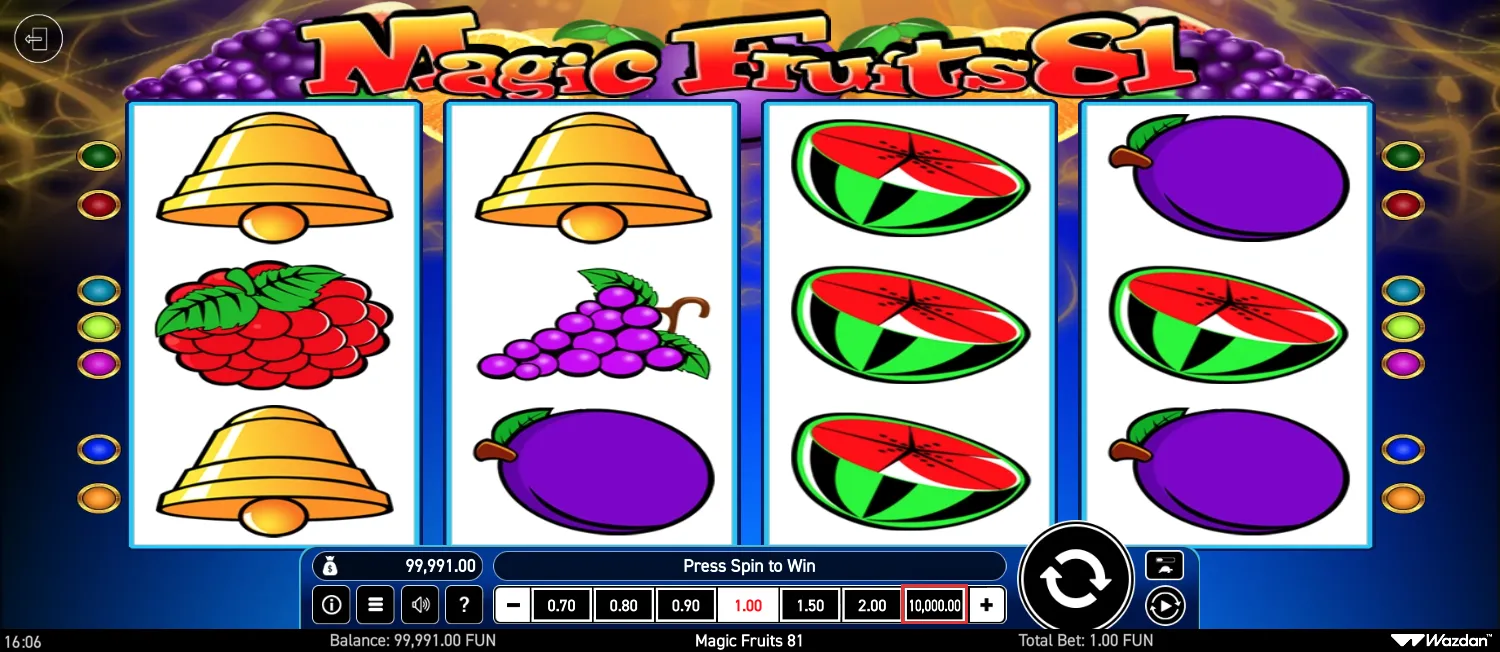 Magic Fruits 81 screenshot 1