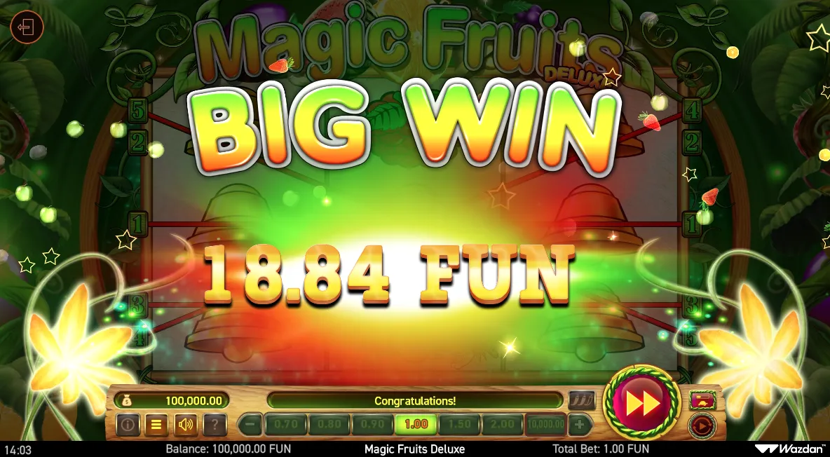 Magic Fruits Deluxe screenshot 1