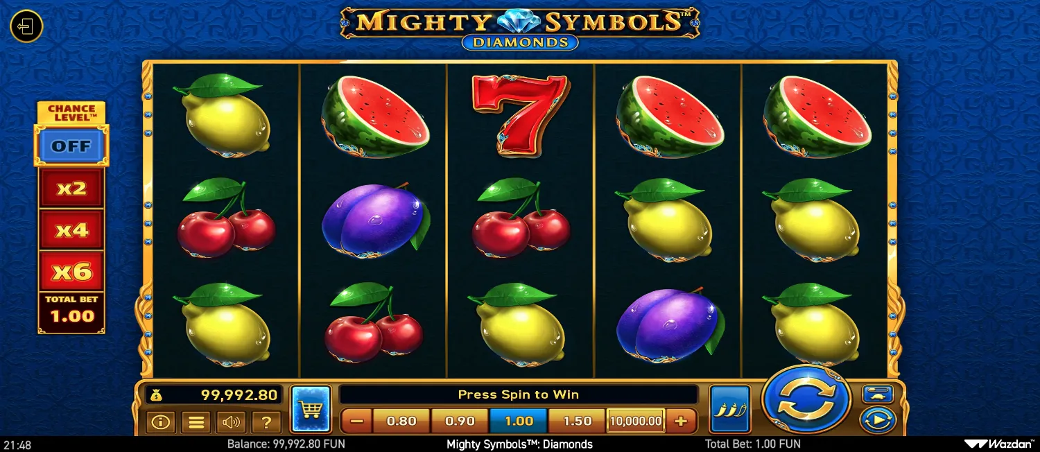 Mighty Symbols: Diamonds screenshot 1