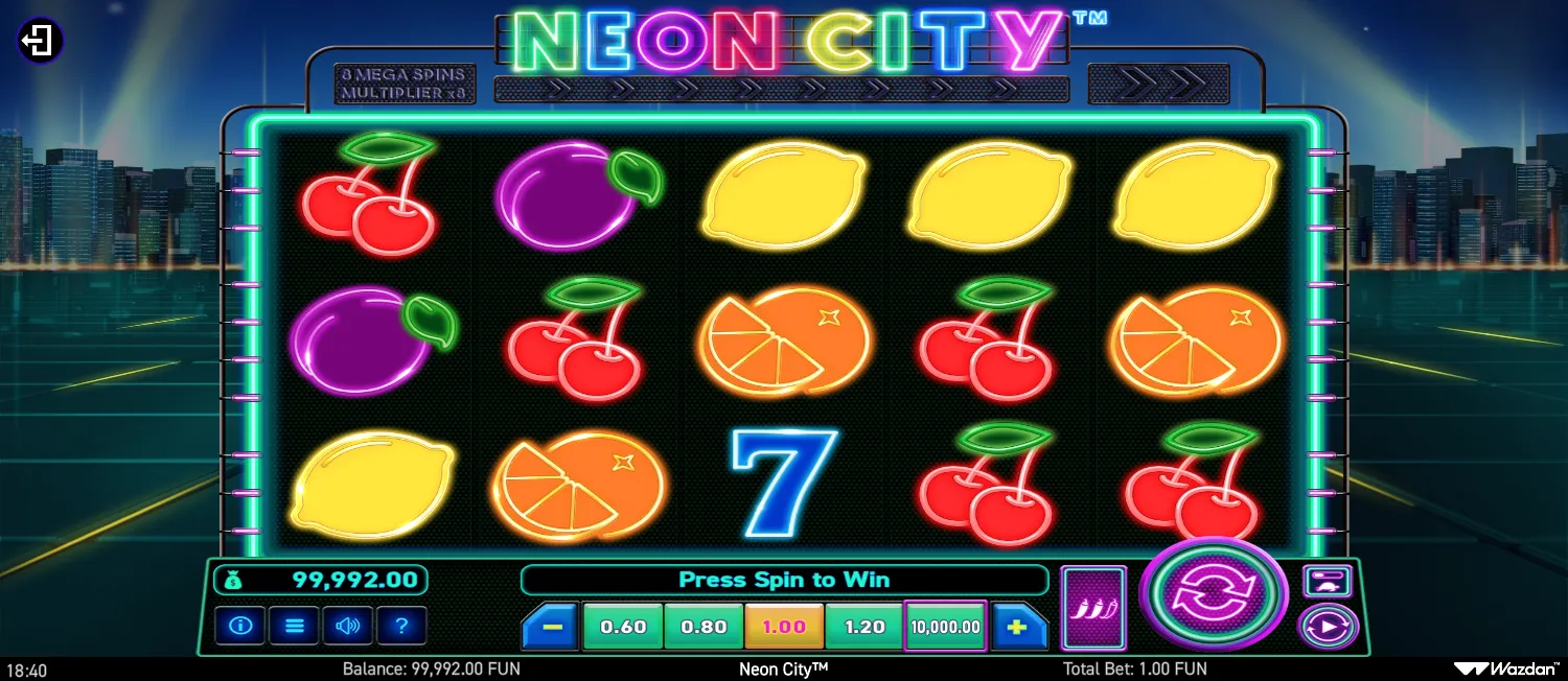 Neon City screenshot 1