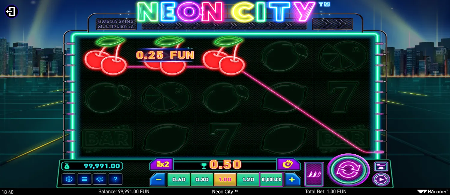 Neon City screenshot 2