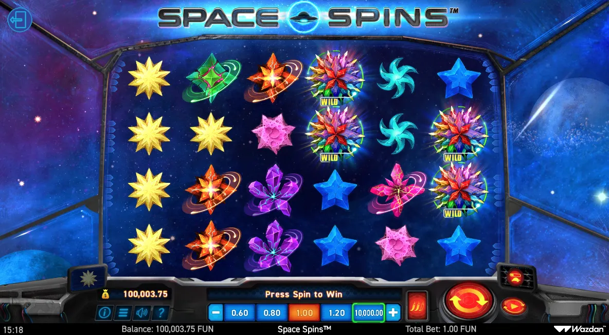 Space Spins screenshot 1