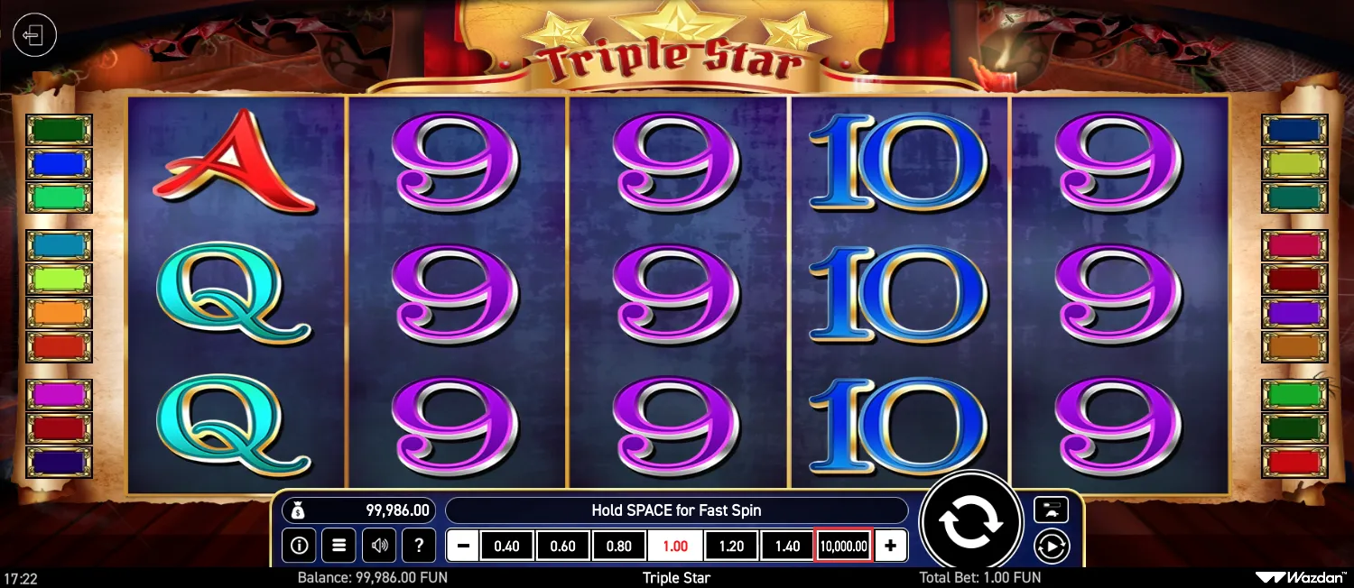 Triple Star gameplay screenshot