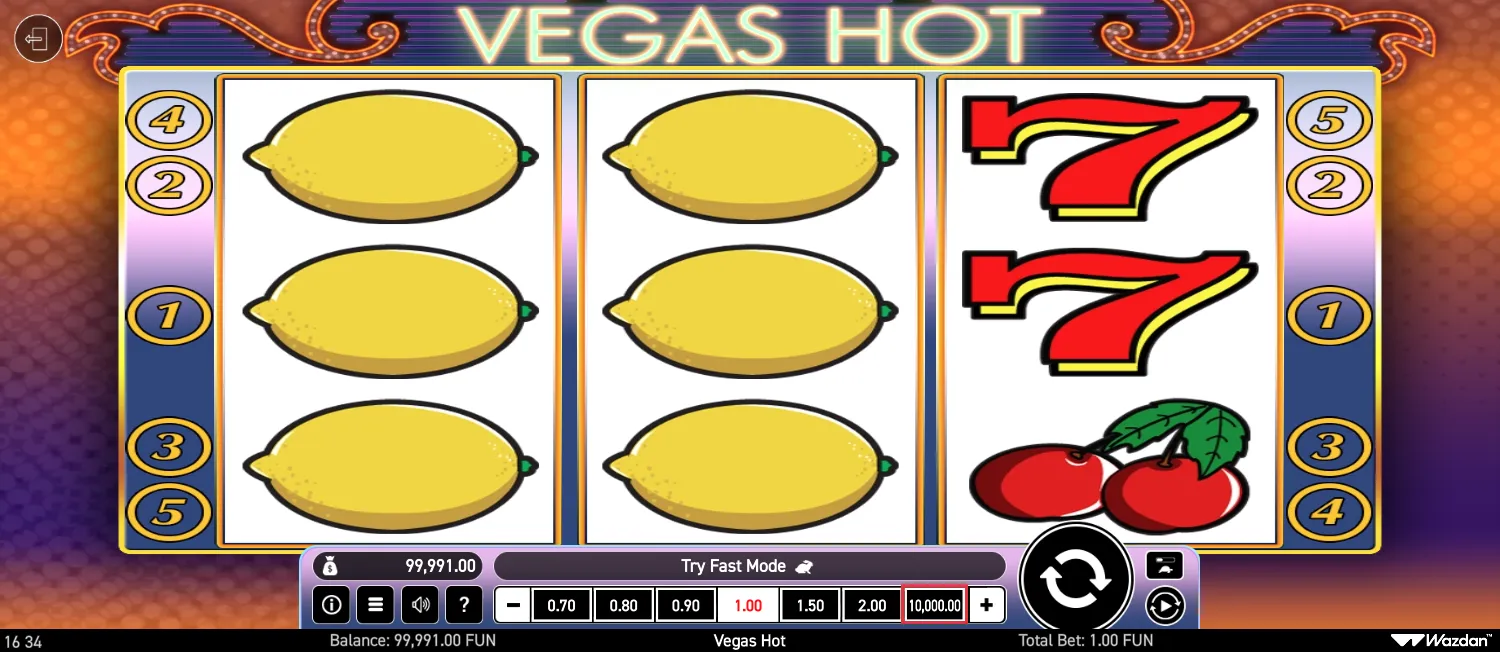 Vegas Hot screenshot 1