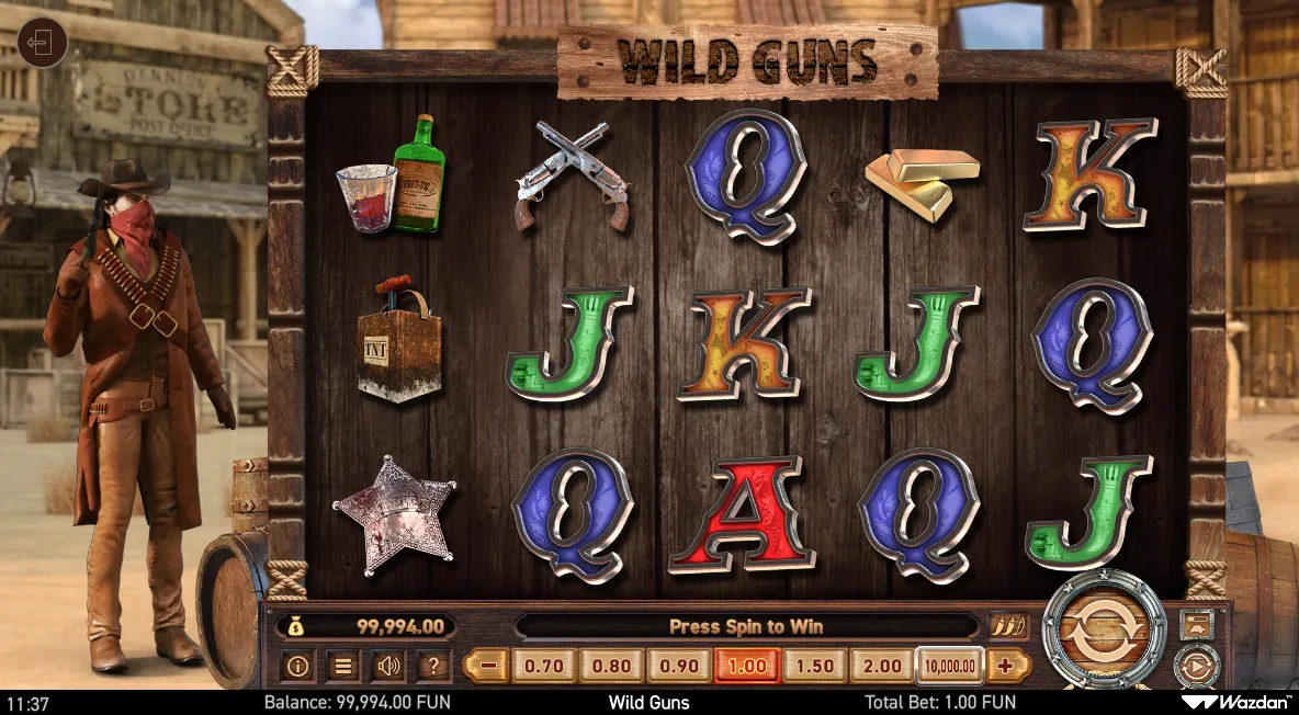 Wild Guns screenshot 1