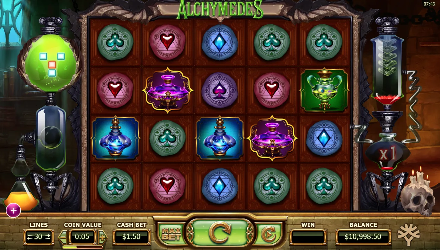 Alchymedes screenshot 1