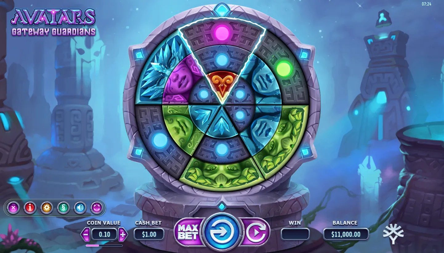 Avatars: Gateway Guardians slot game