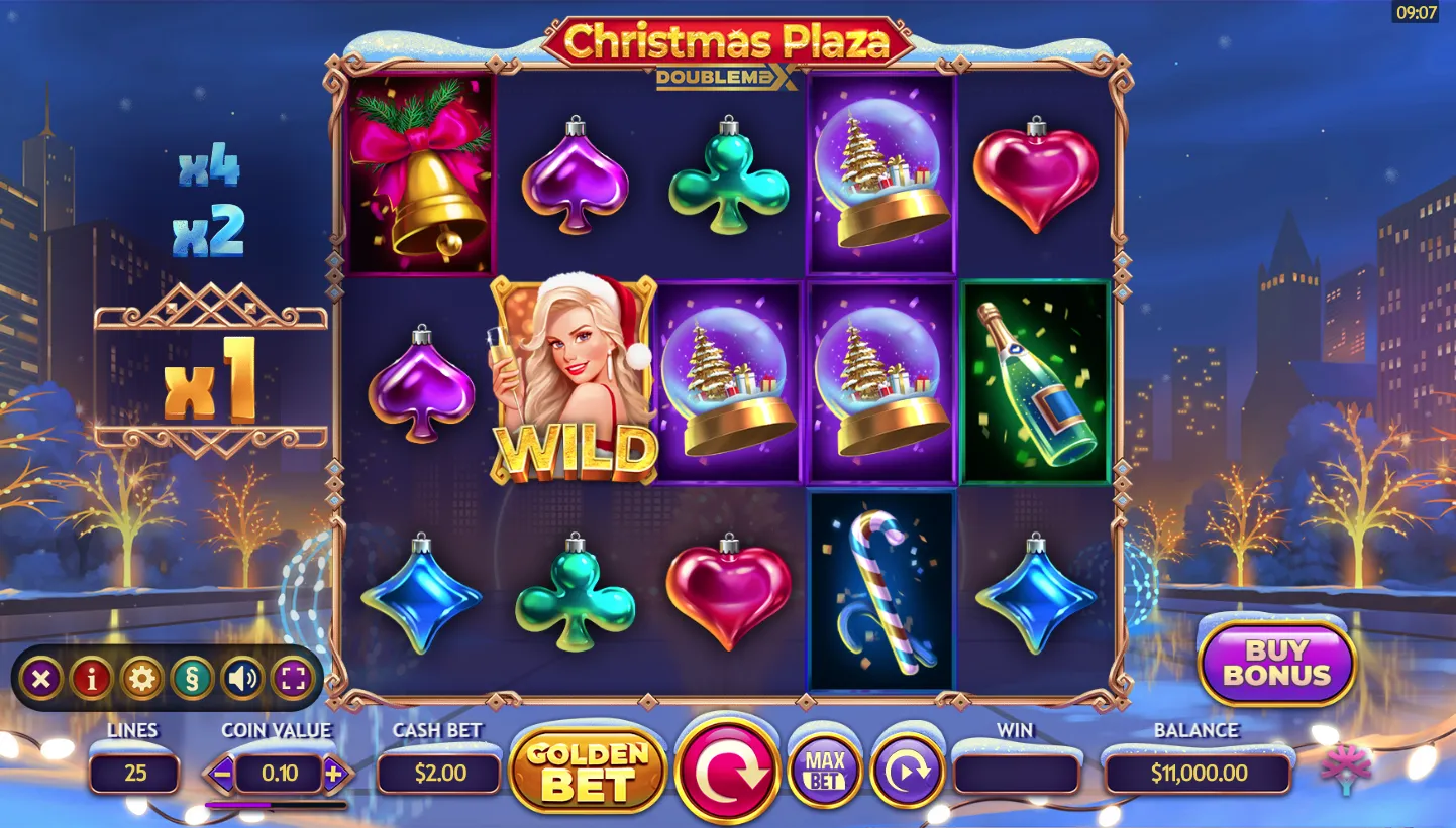 Christmas Plaza DoubleMax screenshot 1