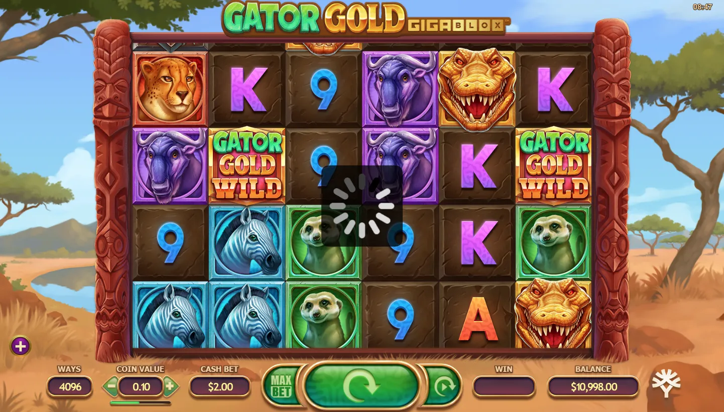 Gator Gold Gigablox screenshot 2