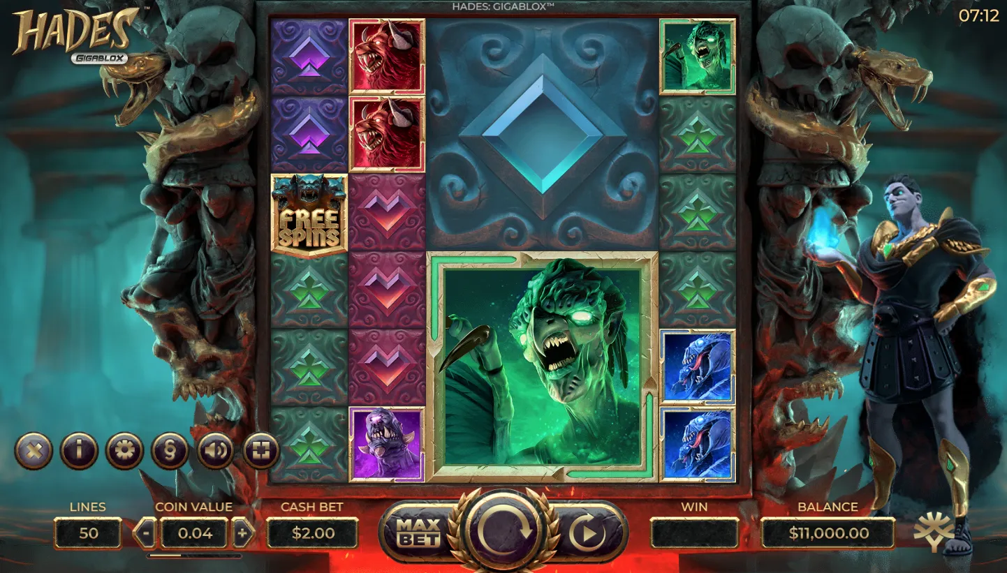 Hades Gigablox screenshot 1