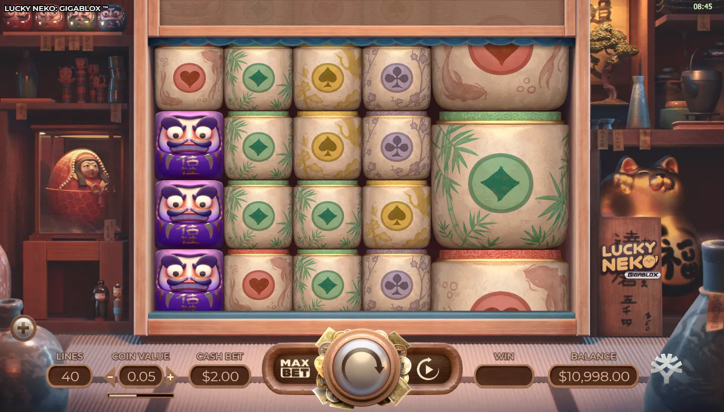 Lucky Neko Gigablox screenshot 1