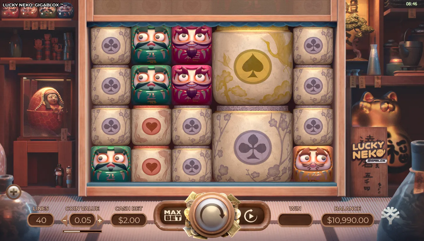 Lucky Neko Gigablox screenshot 3