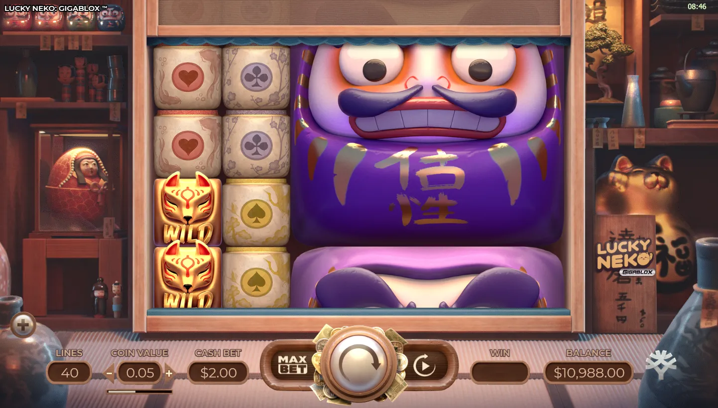 Lucky Neko Gigablox screenshot 4