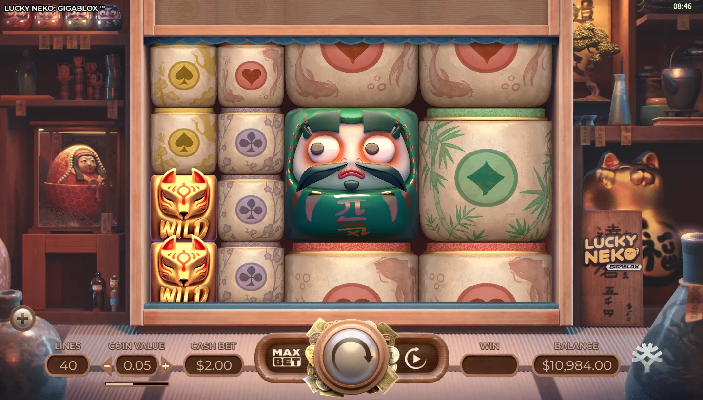 Lucky Neko Gigablox screenshot 5