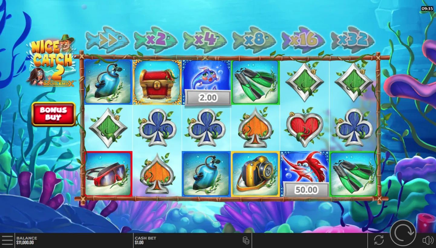 Nice Catch 2 DoubleMax slot game