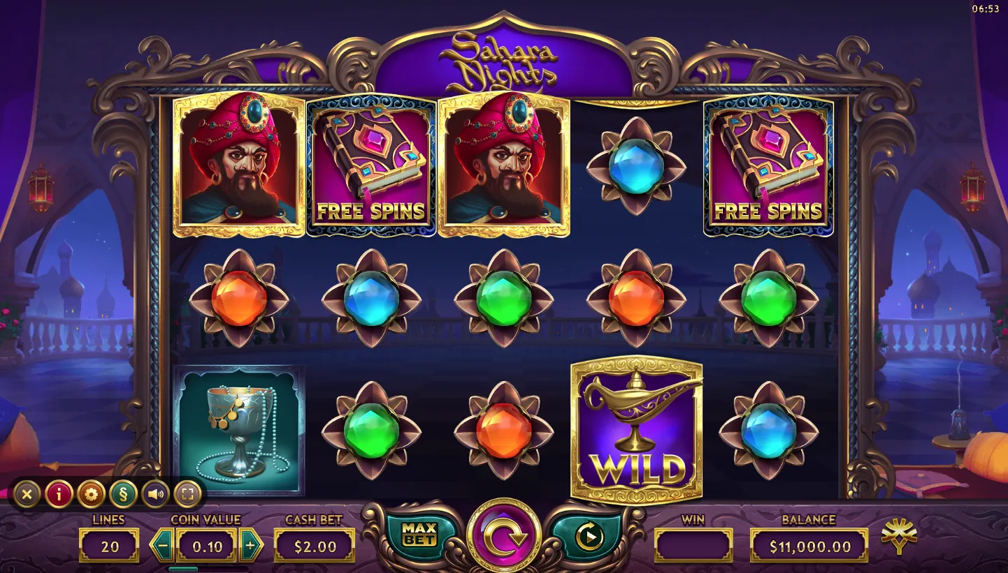 Sahara Nights screenshot 1