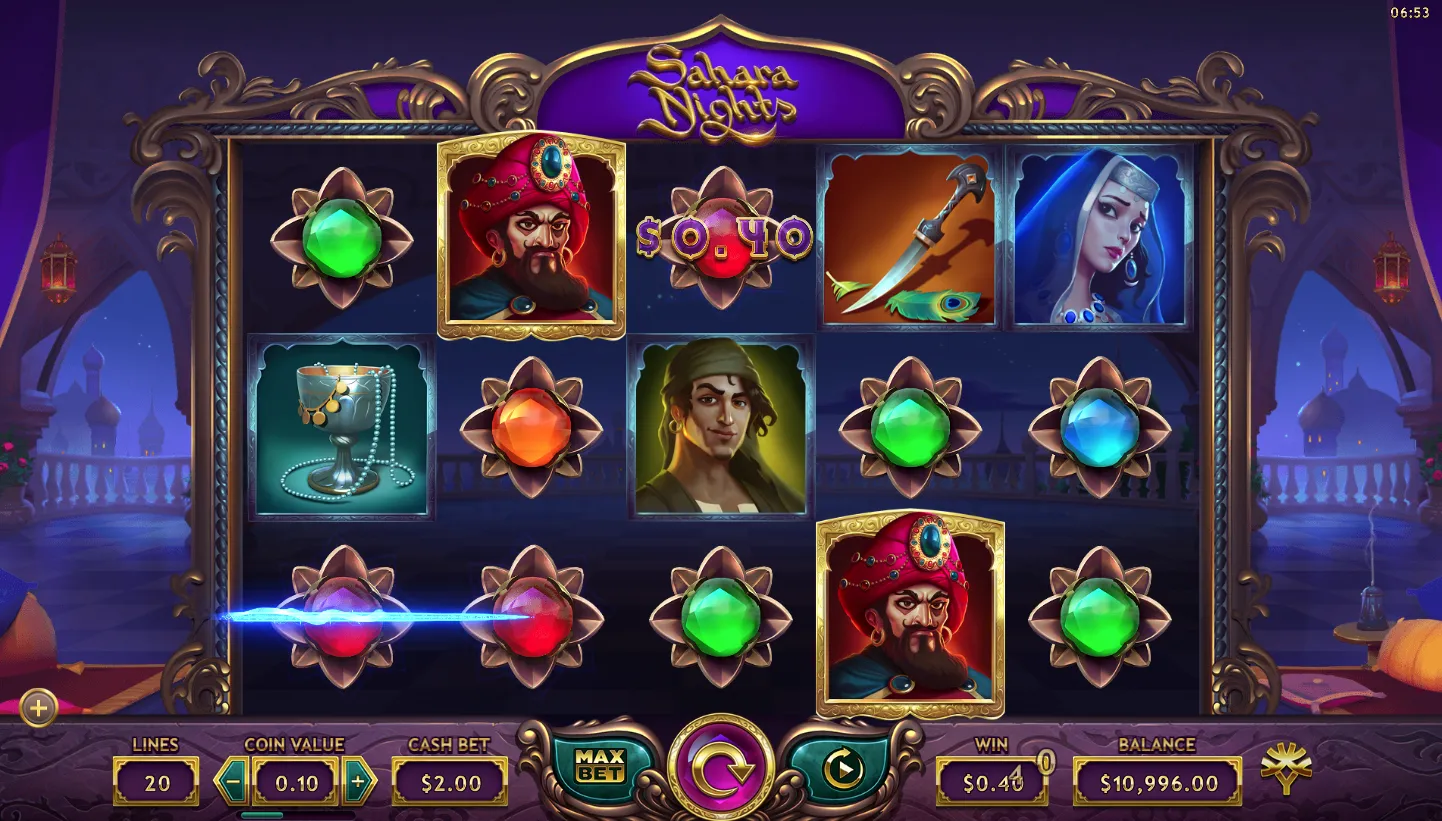 Sahara Nights screenshot 2