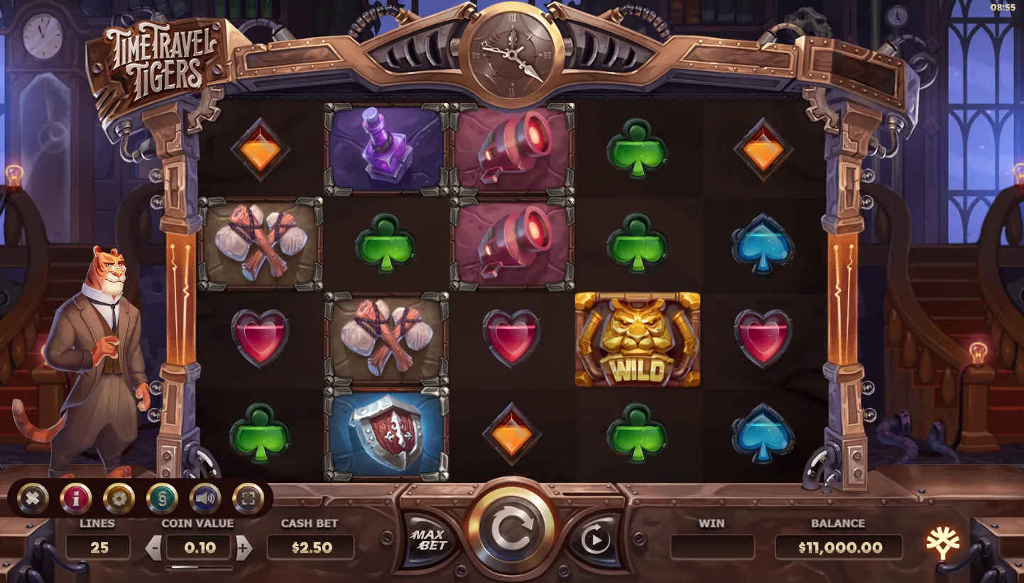 Time Travel Tigers screenshot 1