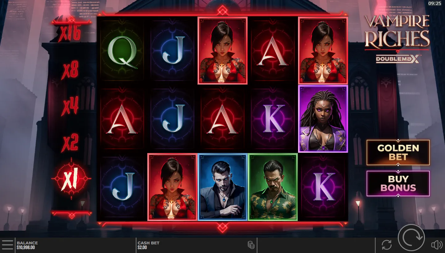 Vampire Riches DoubleMax screenshot 1