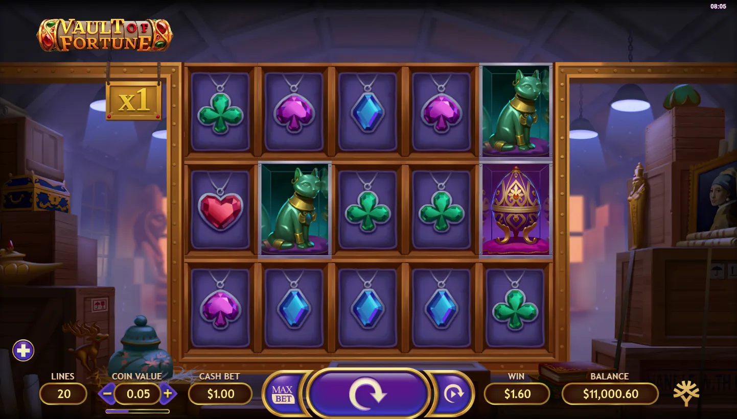 Vault Of Fortune screenshot 1